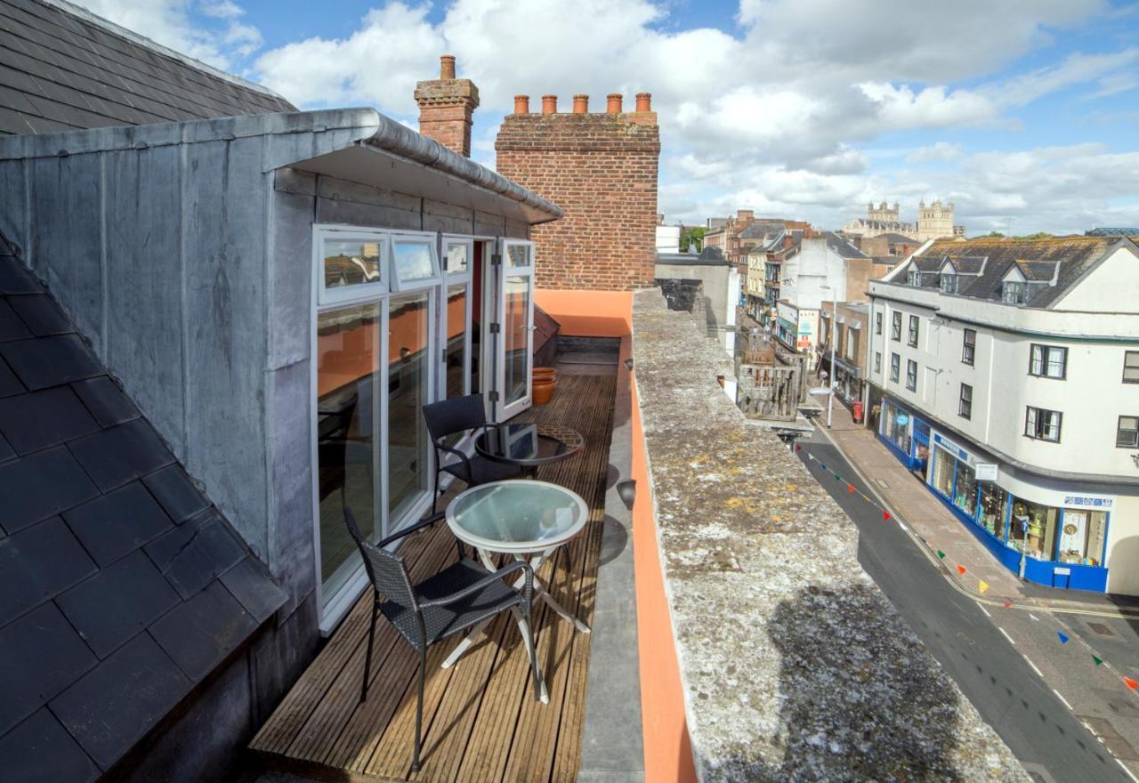Stunning Central Exeter Apartment With Balcony And Fantastic View Exterior foto